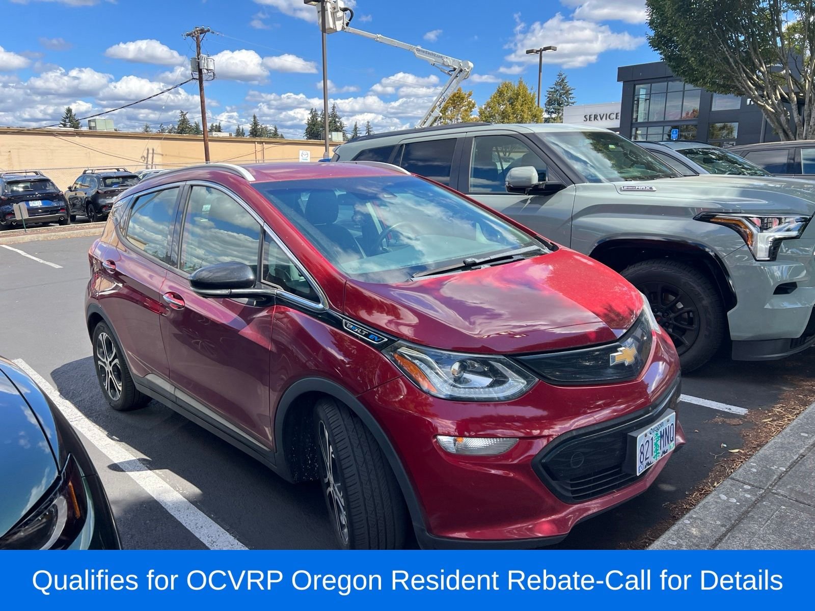 Used 2017 Cajun Red Tintcoat Chevrolet Premier image 1