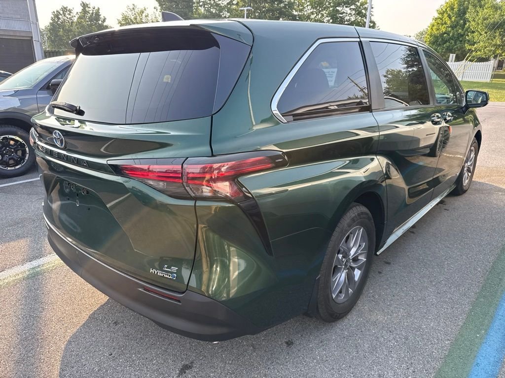 Used 2021 Green Toyota LE image 8