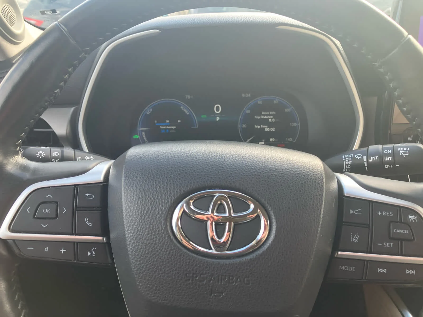 Used 2023 Midnight Black Metallic Toyota Hybrid Limited image 15