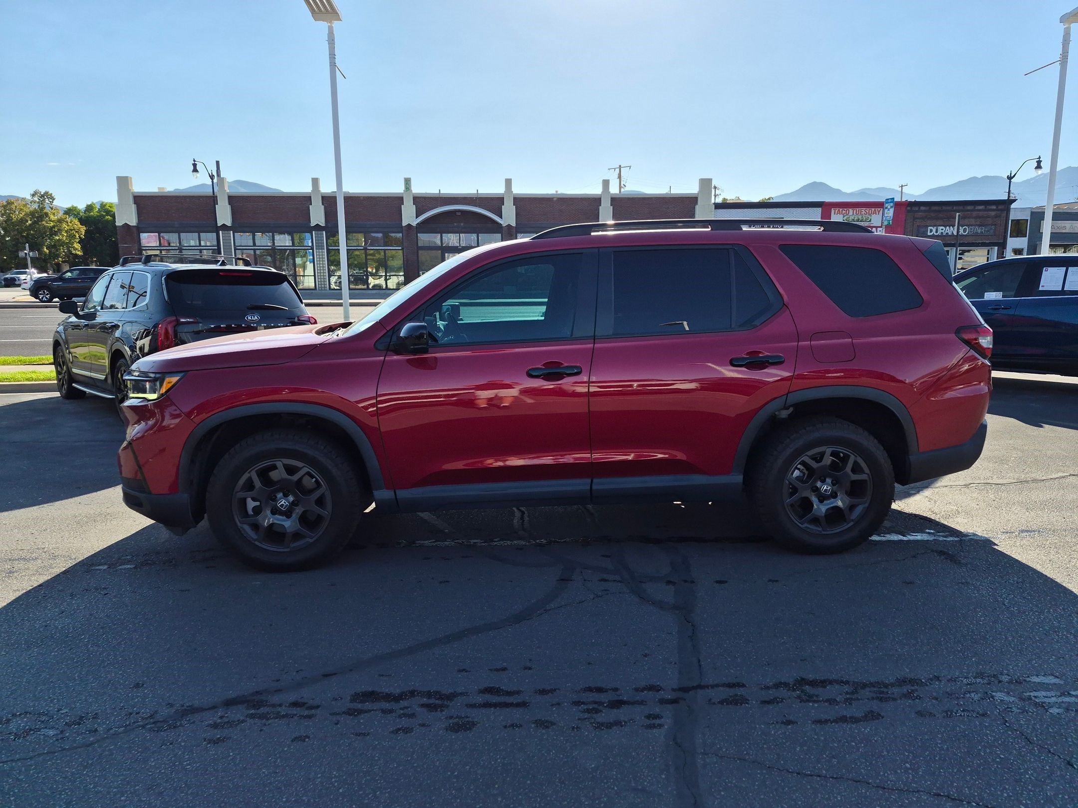 Used 2025 Radiant Red Metallic II Honda TrailSport image 7