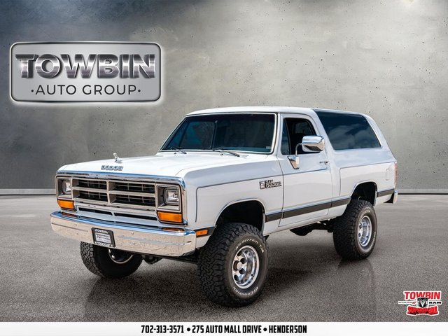 1988 Dodge Ramcharger 100
