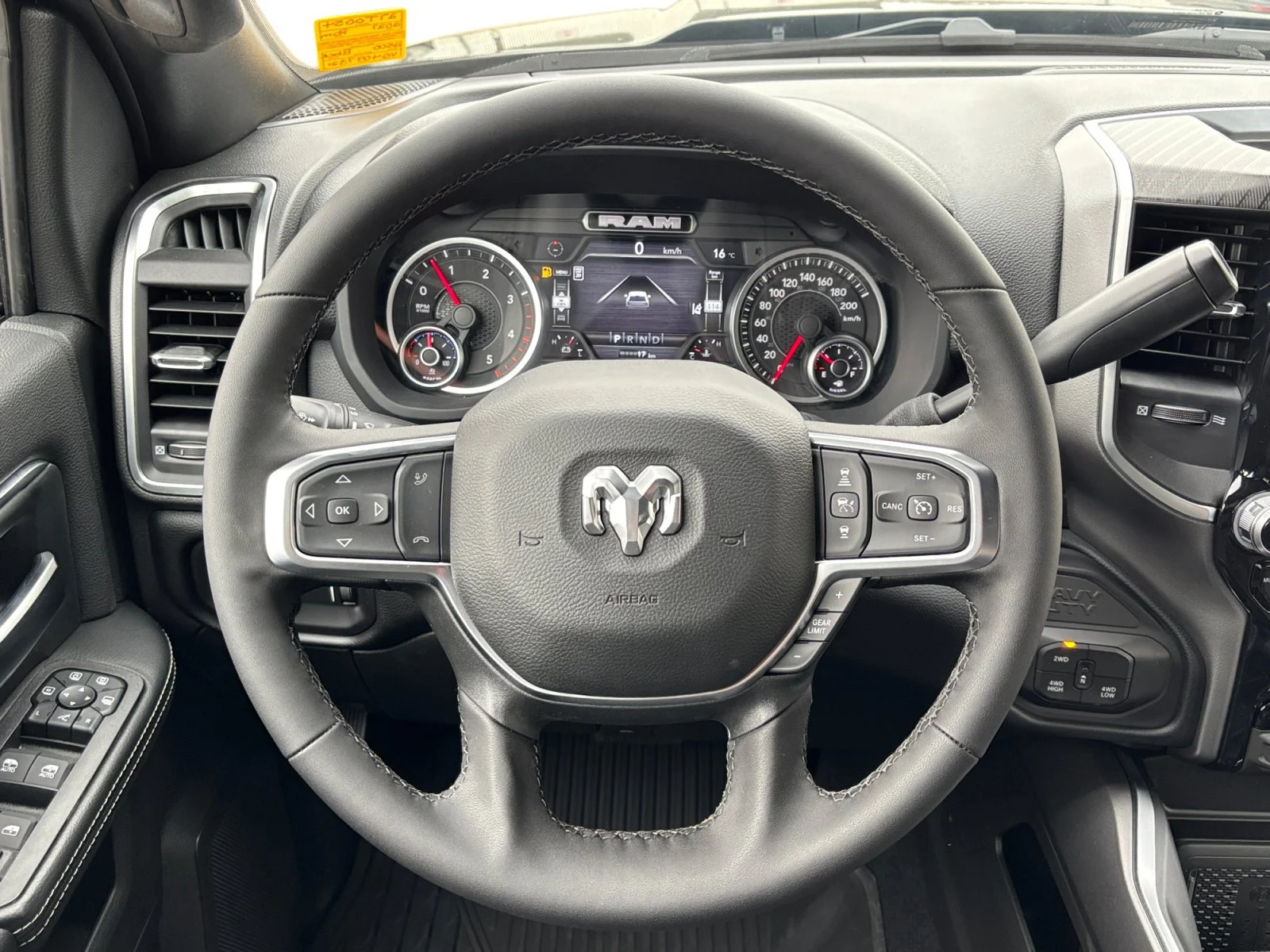 New 2027 Diamond Black Crystal Pearl Ram Big Horn image 13