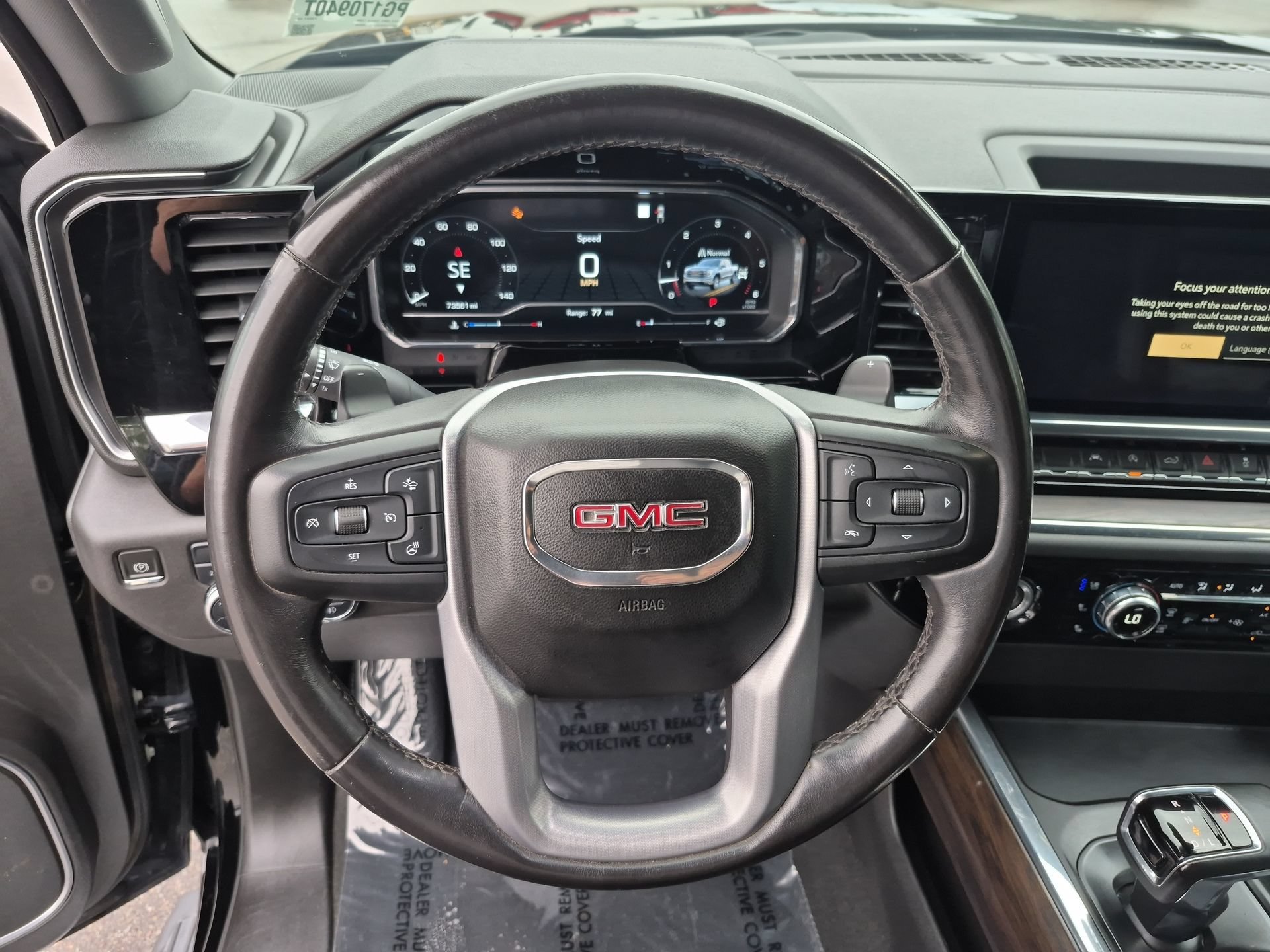 Used 2023 ONYX BLACK GMC SLT image 11