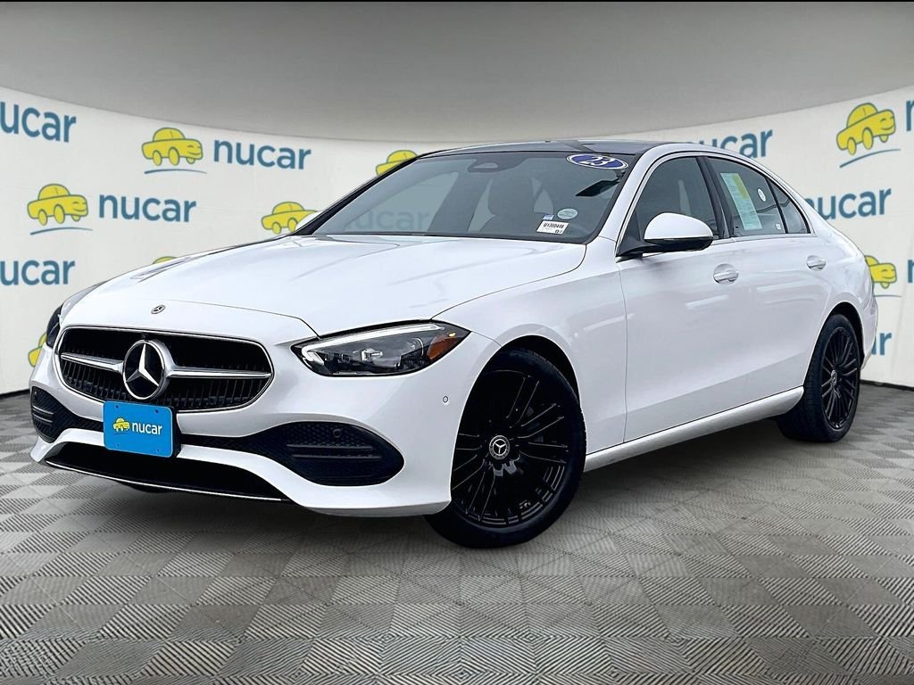 Used 2023 White Mercedes-Benz C 300 image 3