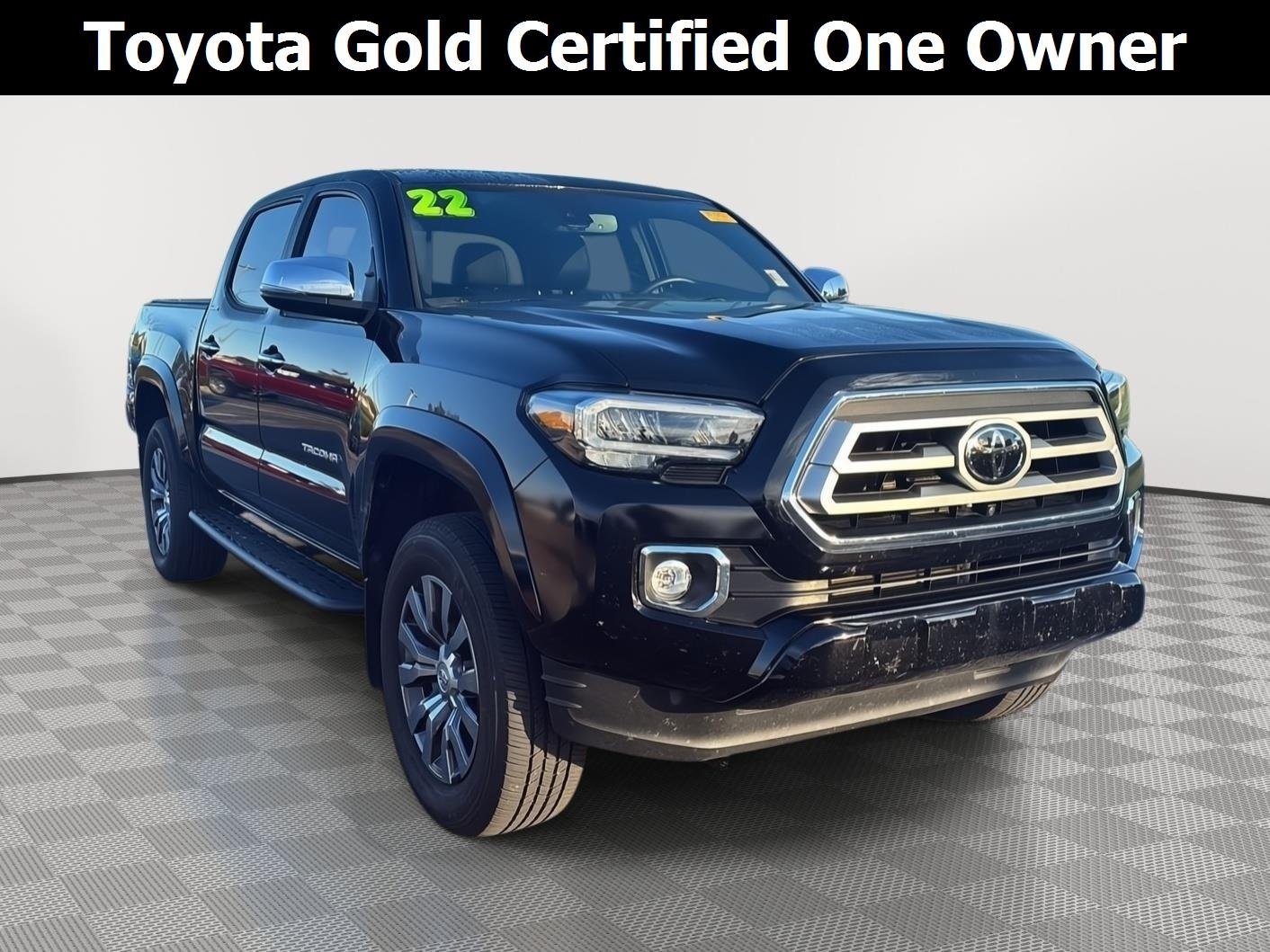 Used 2022 Midnight Black Metallic Toyota Limited image 1