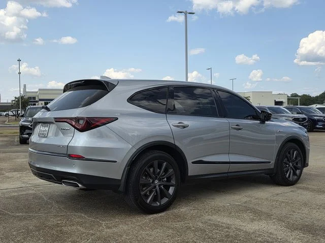 Certified Used 2025 Lunar Silver Metallic Acura SH-AWD A-SPEC image 4