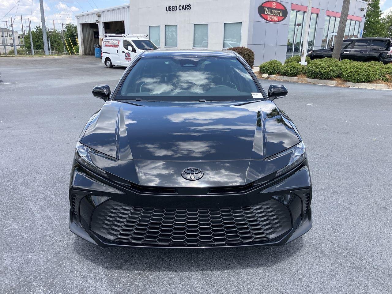 Used 2025 Black (Midnight Black Metallic) Toyota SE image 8