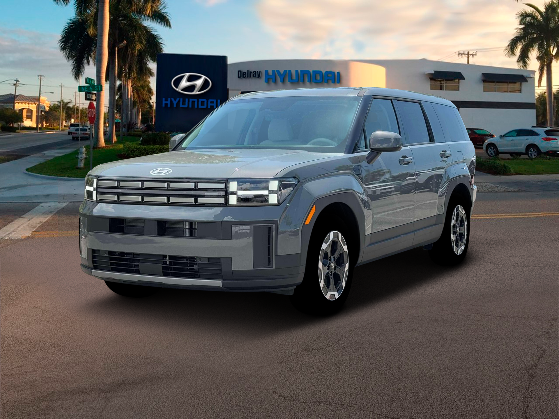 New 2026 Gray Hyundai SE image 1