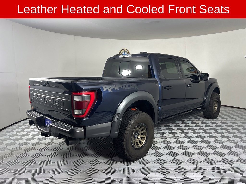 Certified Used 2022 Blue Ford Raptor image 17
