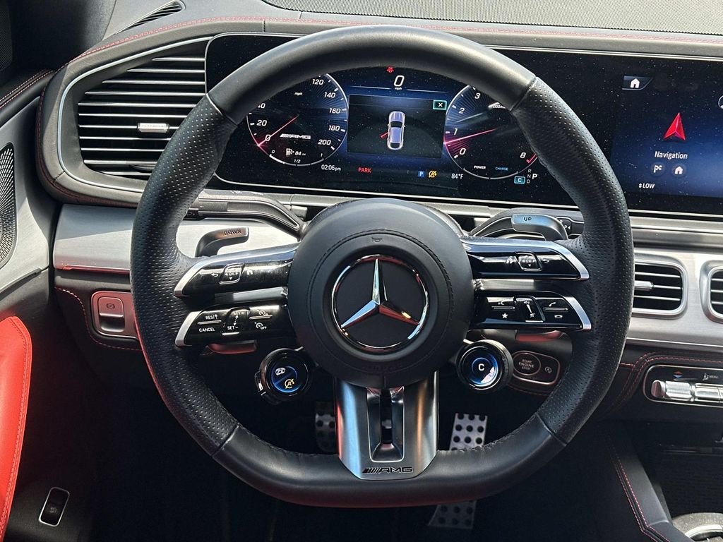 Certified Used 2025 Polar White Mercedes-Benz GLE 63 S AMG® image 22