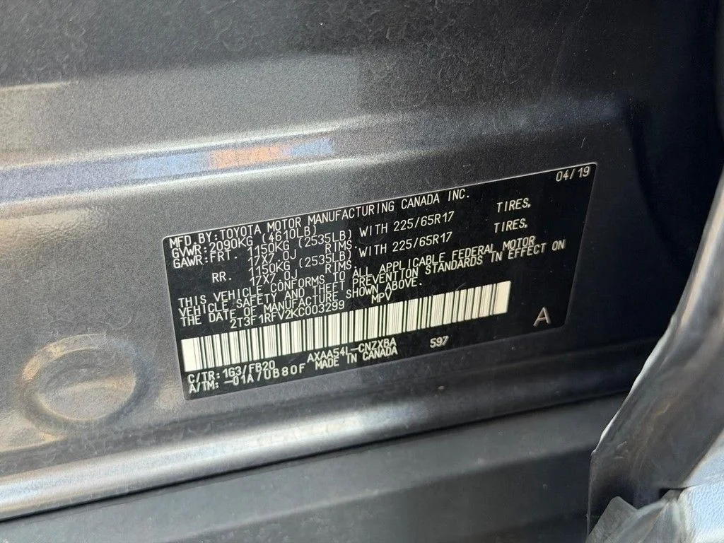 Used 2019 Gray Toyota LE image 24