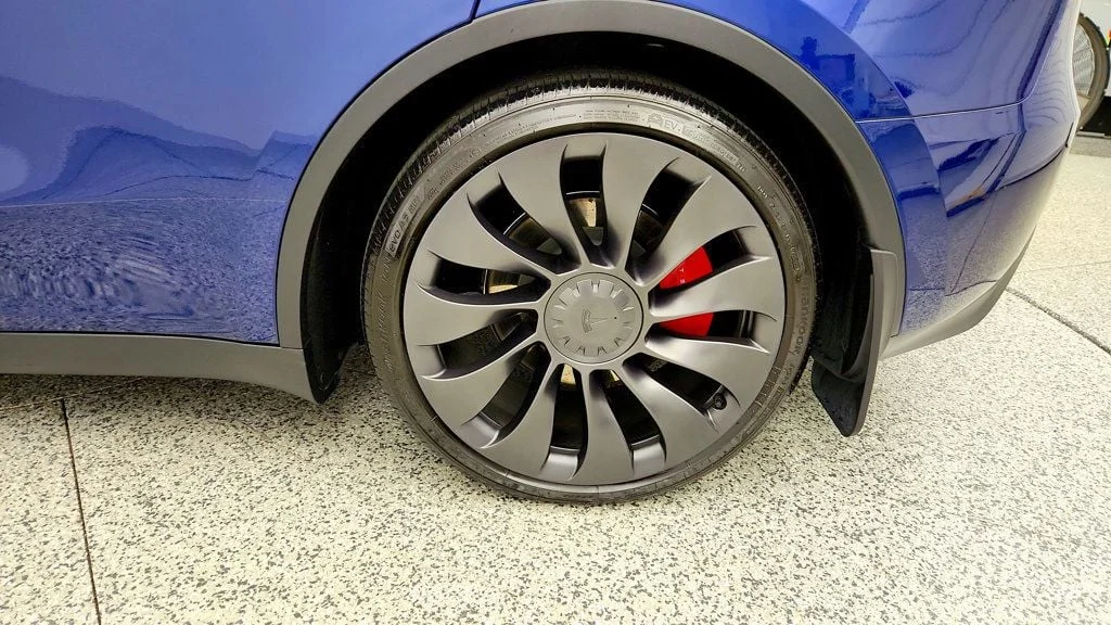 Used 2024 Deep Blue Metallic Tesla Performance AWD image 9