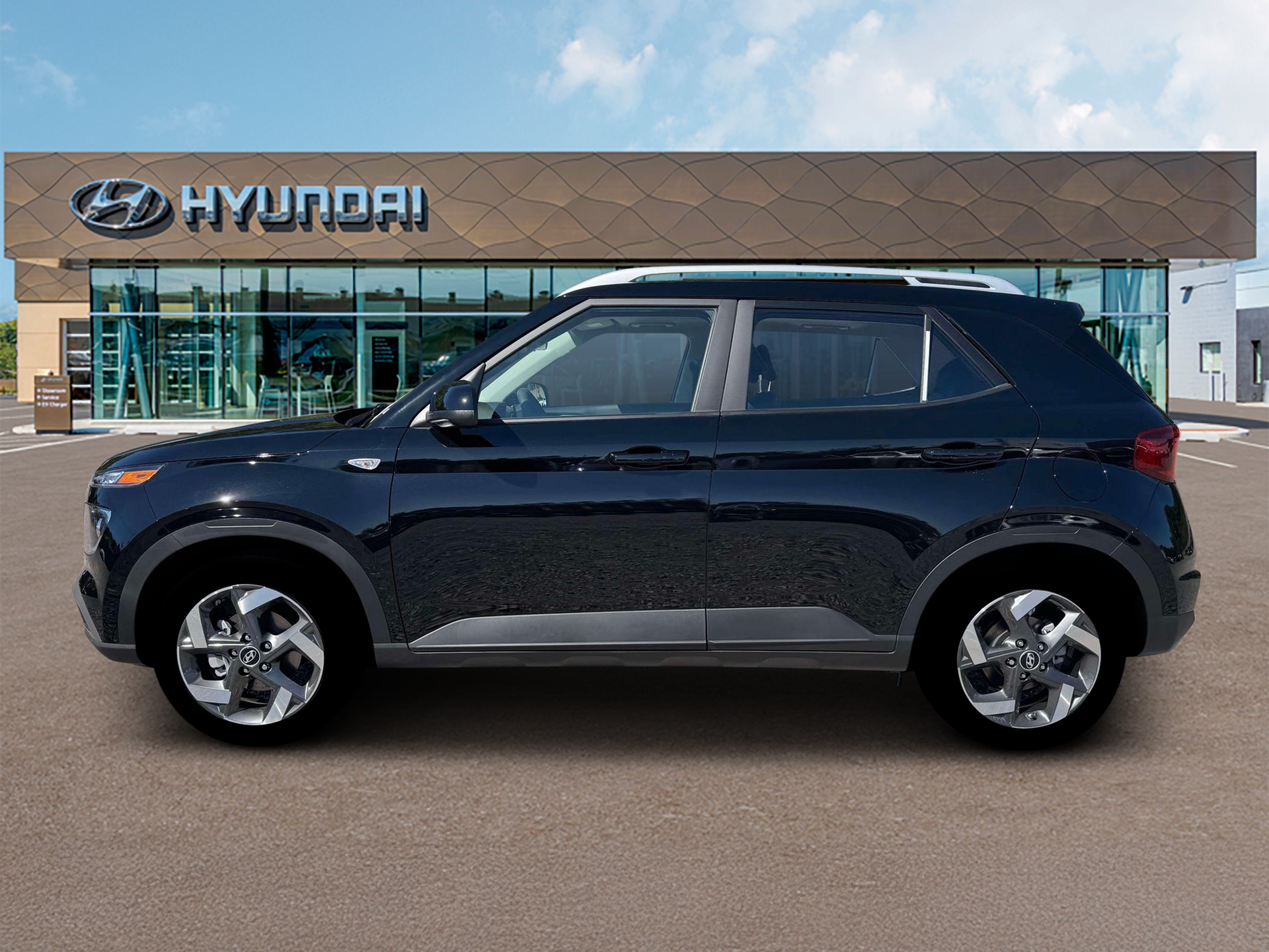 New 2026 Black Hyundai SEL image 3