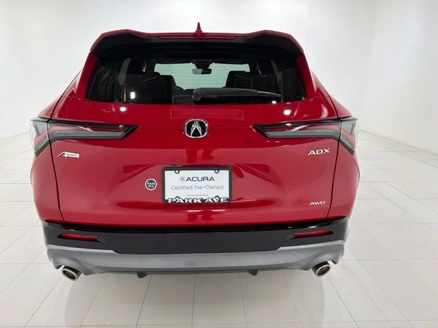 Certified Used 2025 Milano Red Acura AWD A-SPEC image 4