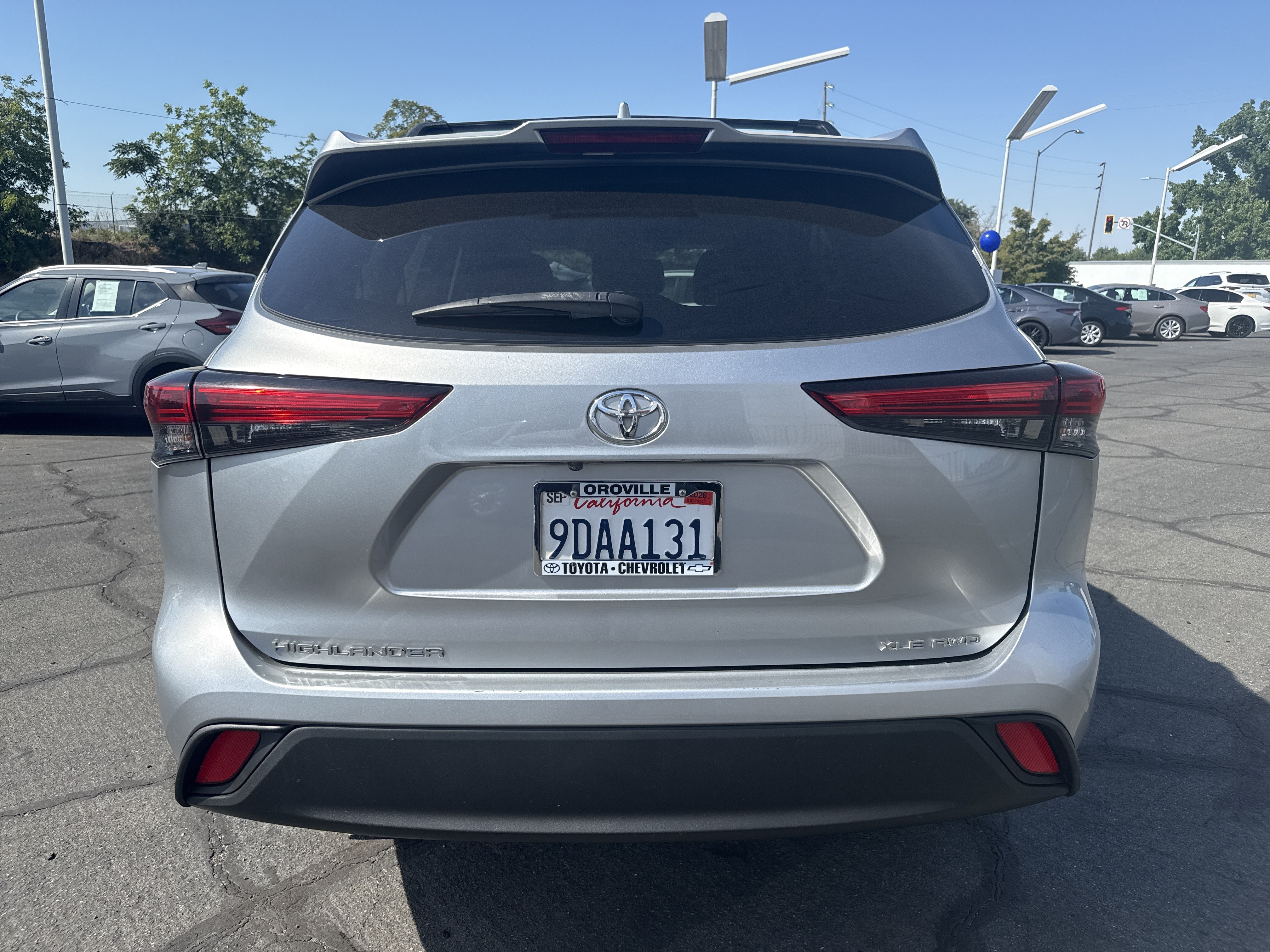 Used 2022 Celestial Silver Metallic Toyota XLE image 4