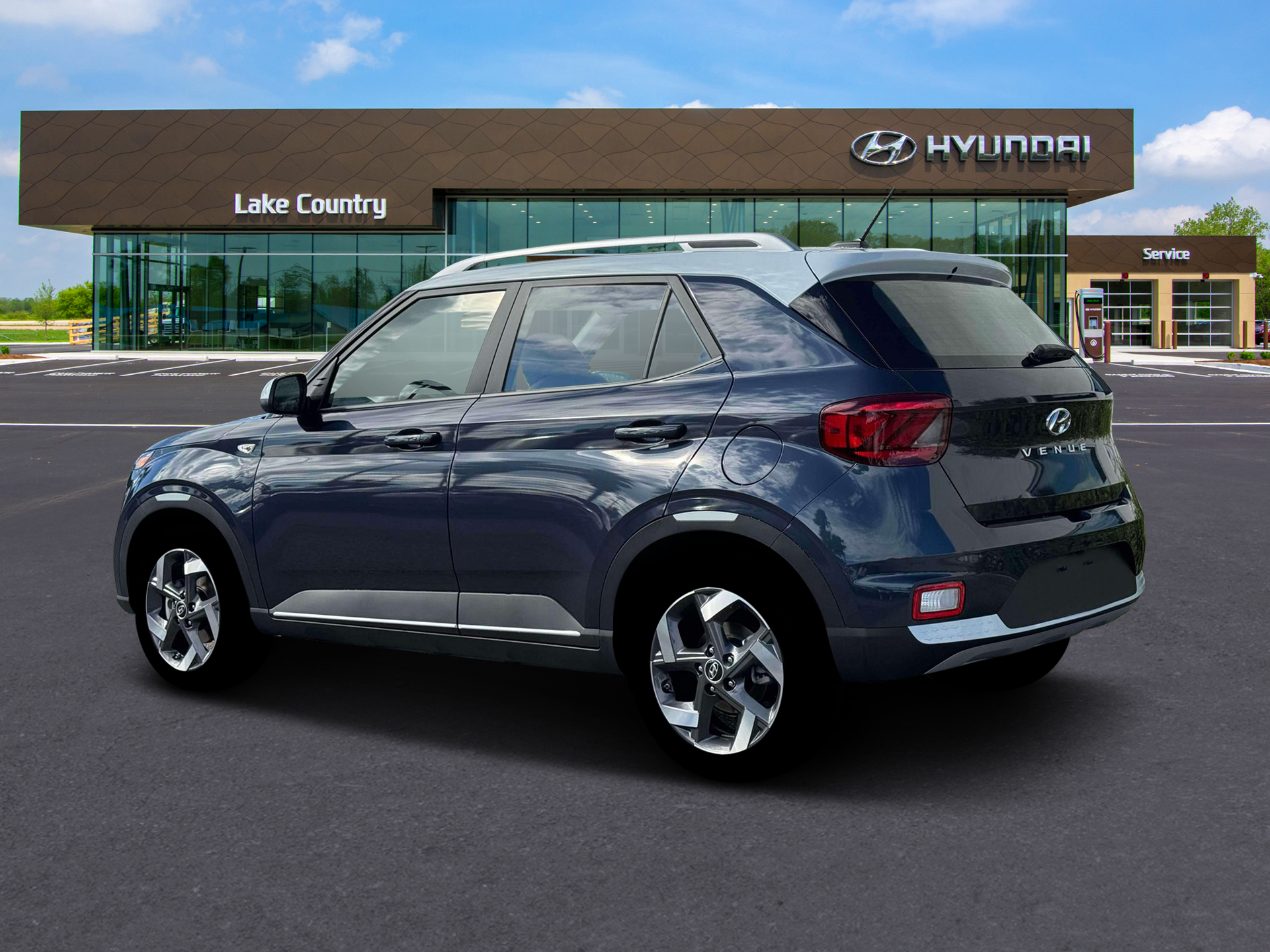 New 2026 White Hyundai SEL w/Two-Tone Roof image 4