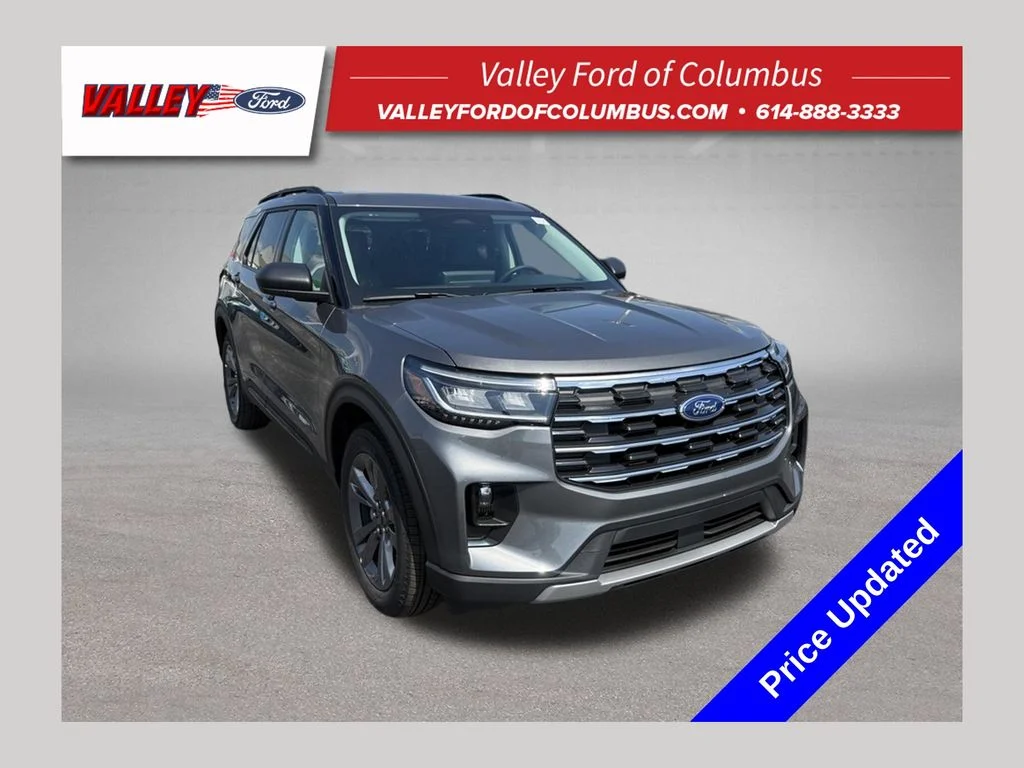 New 2026 Carbonized Gray Metallic Ford Active image 1