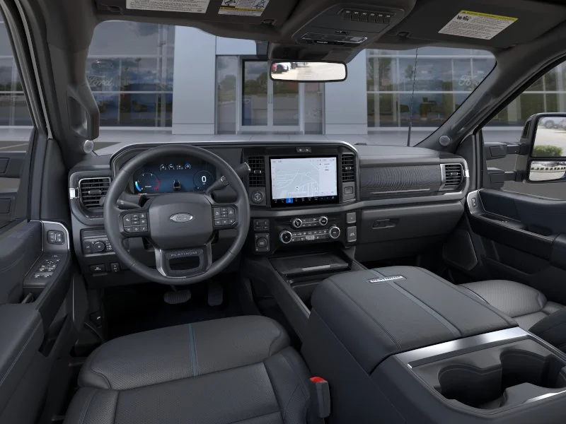 New 2025 Star White Metallic Tri-Coat Ford F-350® Platinum® image 31