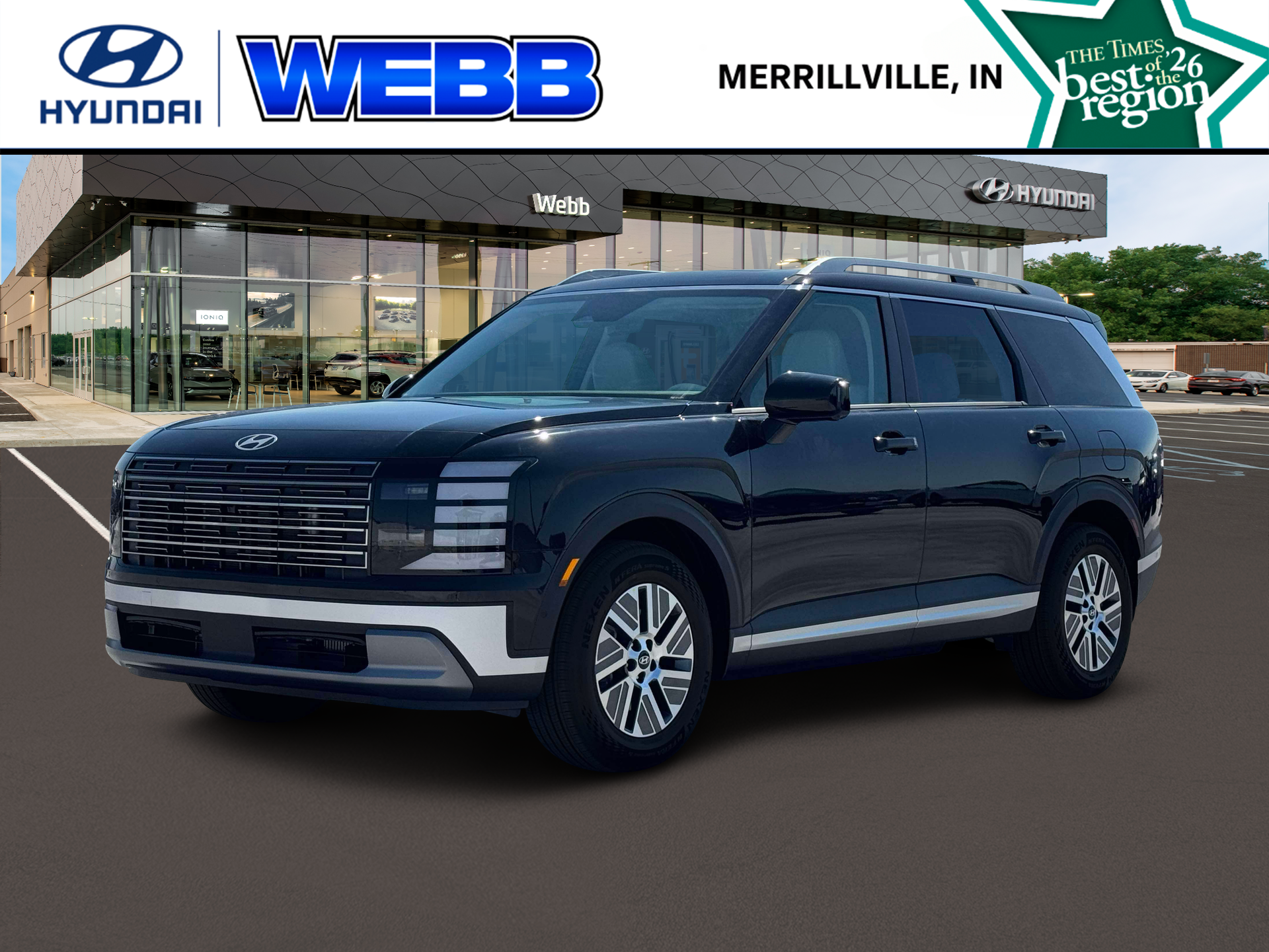 New 2027 Black Hyundai SEL Premium 7P image 1