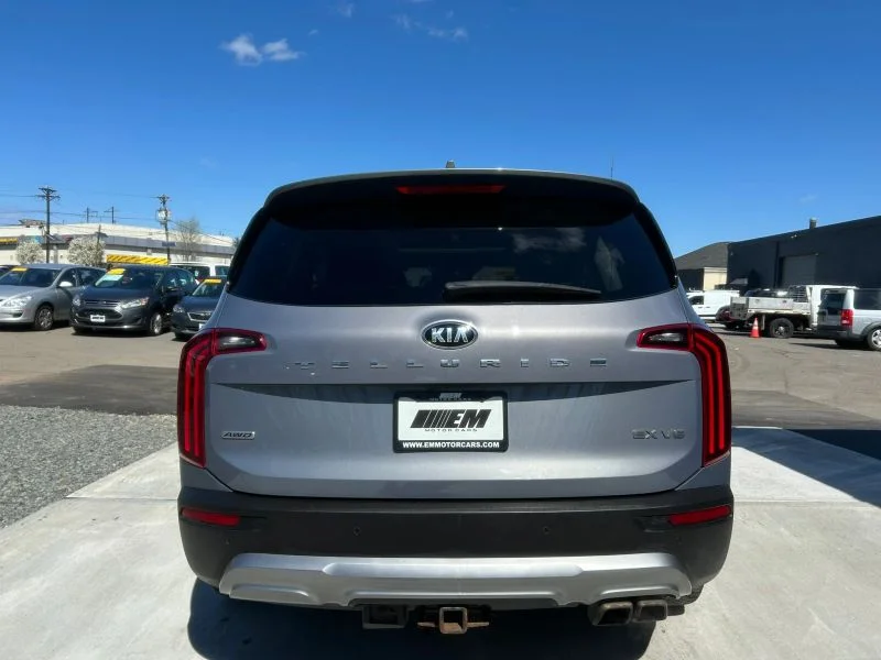 Used 2020 Blue Kia EX Sport Utility 4D image 60