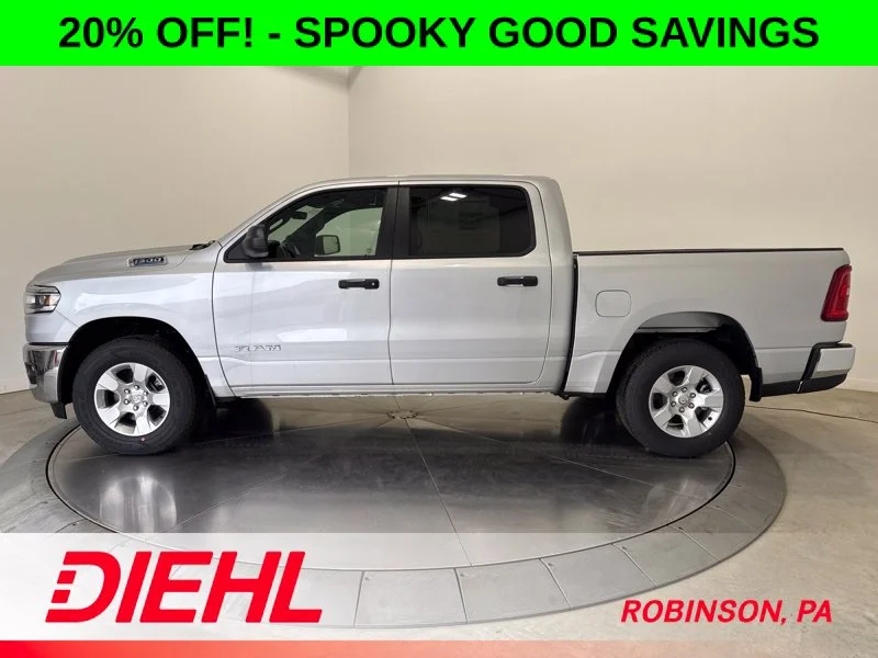New 2026 Silver Zynith Exterior Paint RAM Big Horn/Lone Star image 4
