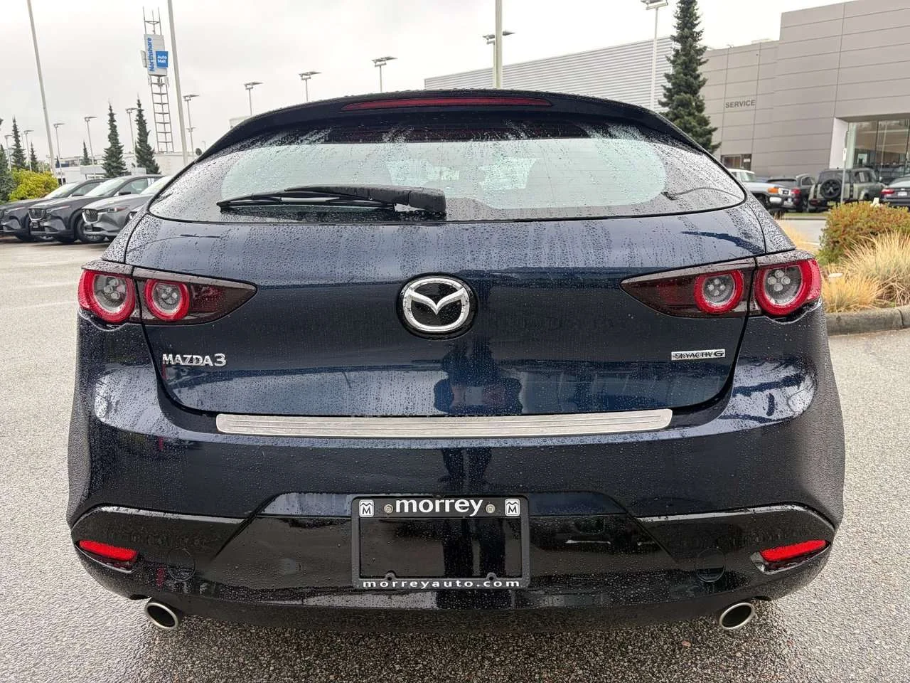 Used 2021 Deep Crystal Blue Mica Mazda GS at Hatchback! Fun to drive. Reliable! Finance available. Check it out image 8