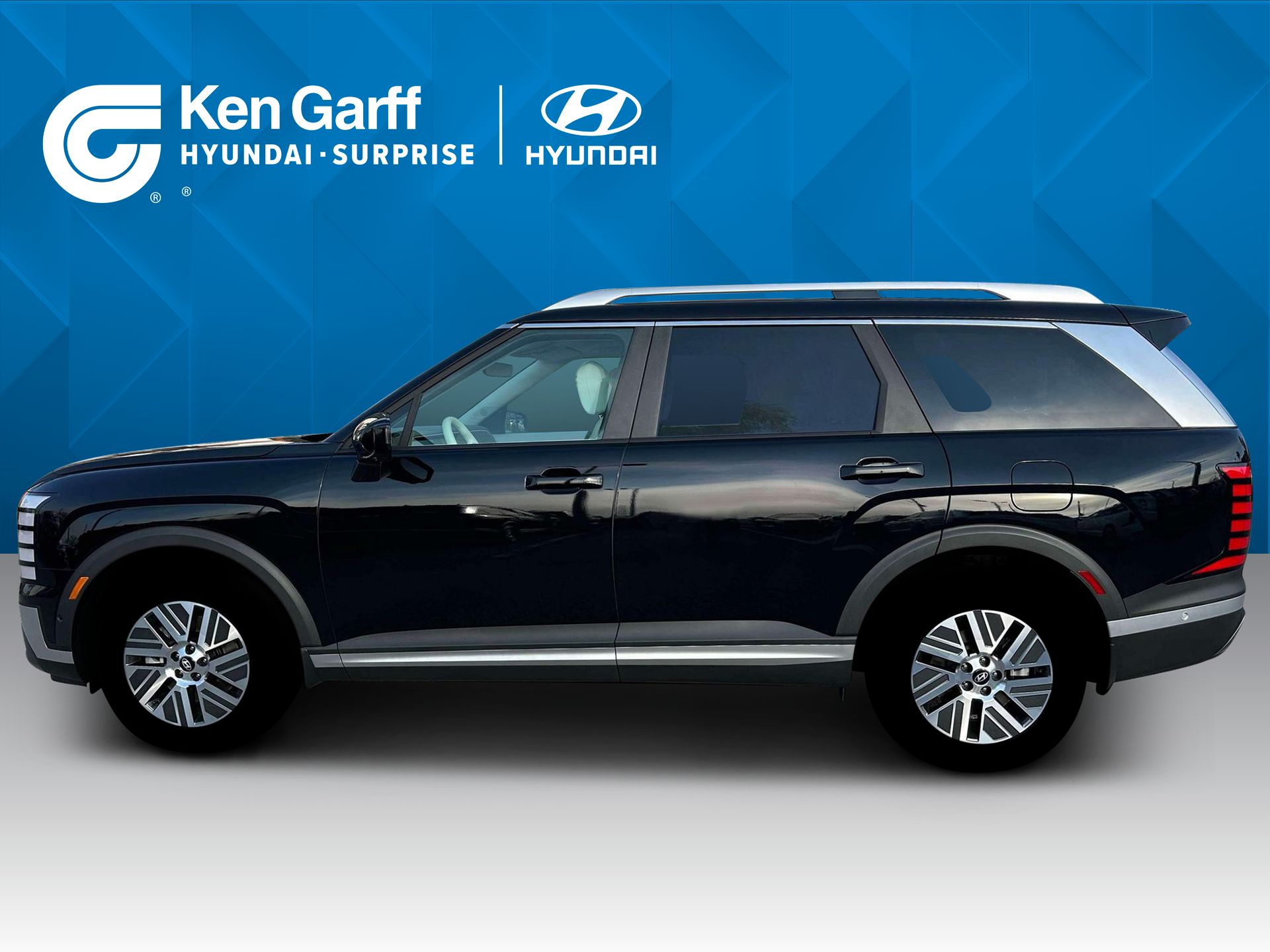 New 2026 Abyss Black Pearl Hyundai Blue SEL Premium 8P image 3
