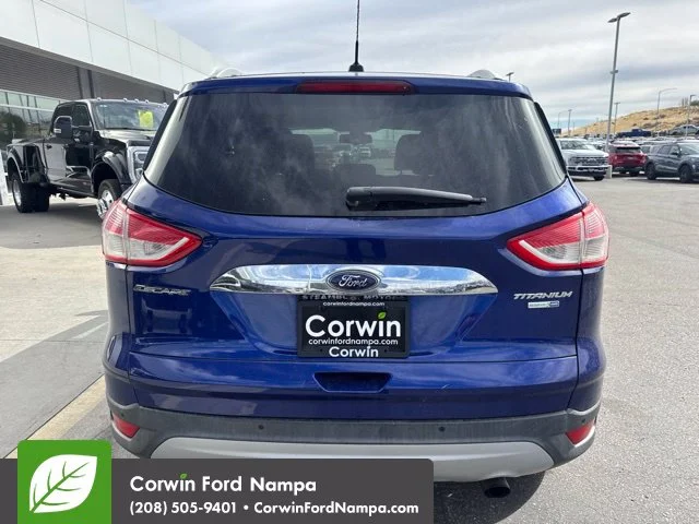 Used 2014 Blue Ford Titanium image 5