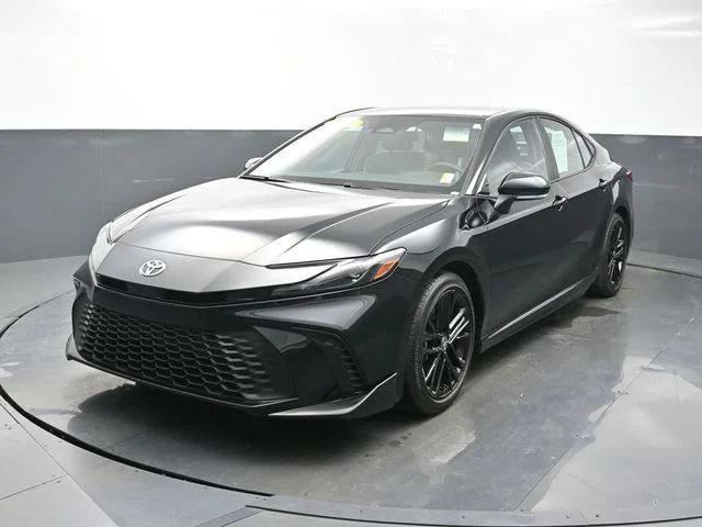 Used 2025 Black Toyota SE image 3