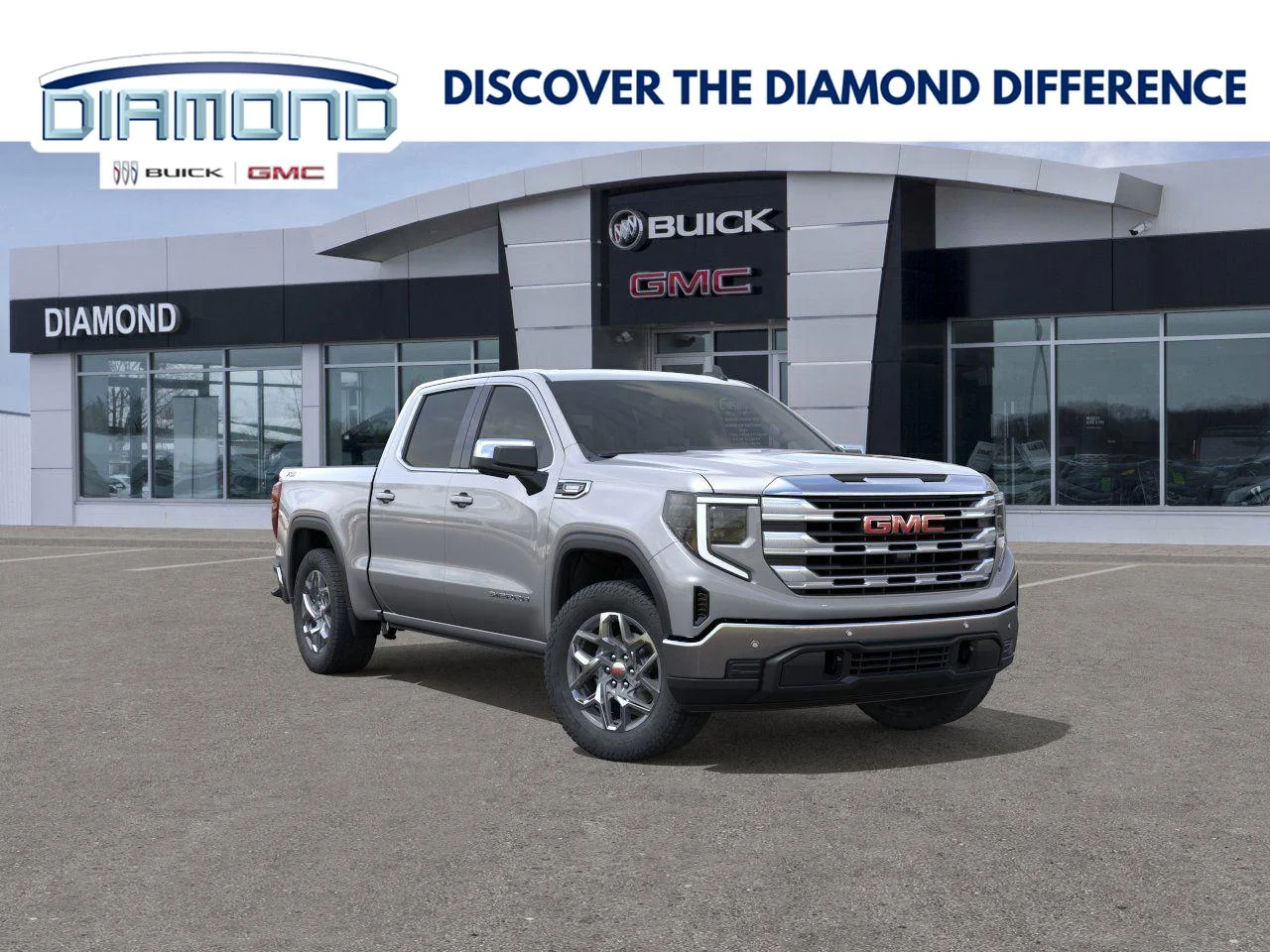 New 2026 Sterling Metallic GMC SLE image 1