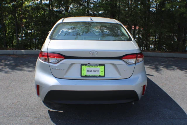 Used 2024 Classic Silver Metallic Toyota LE image 13