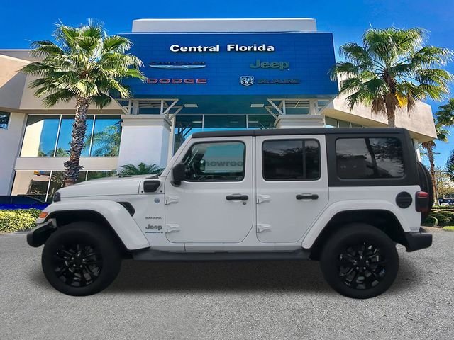 Used 2023 White Jeep Sahara 4xe image 8