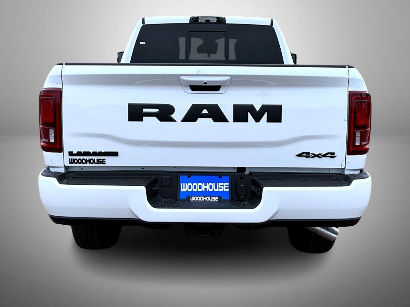 New 2026 Bright White Clear-Coat Exterior Paint RAM Laramie image 6