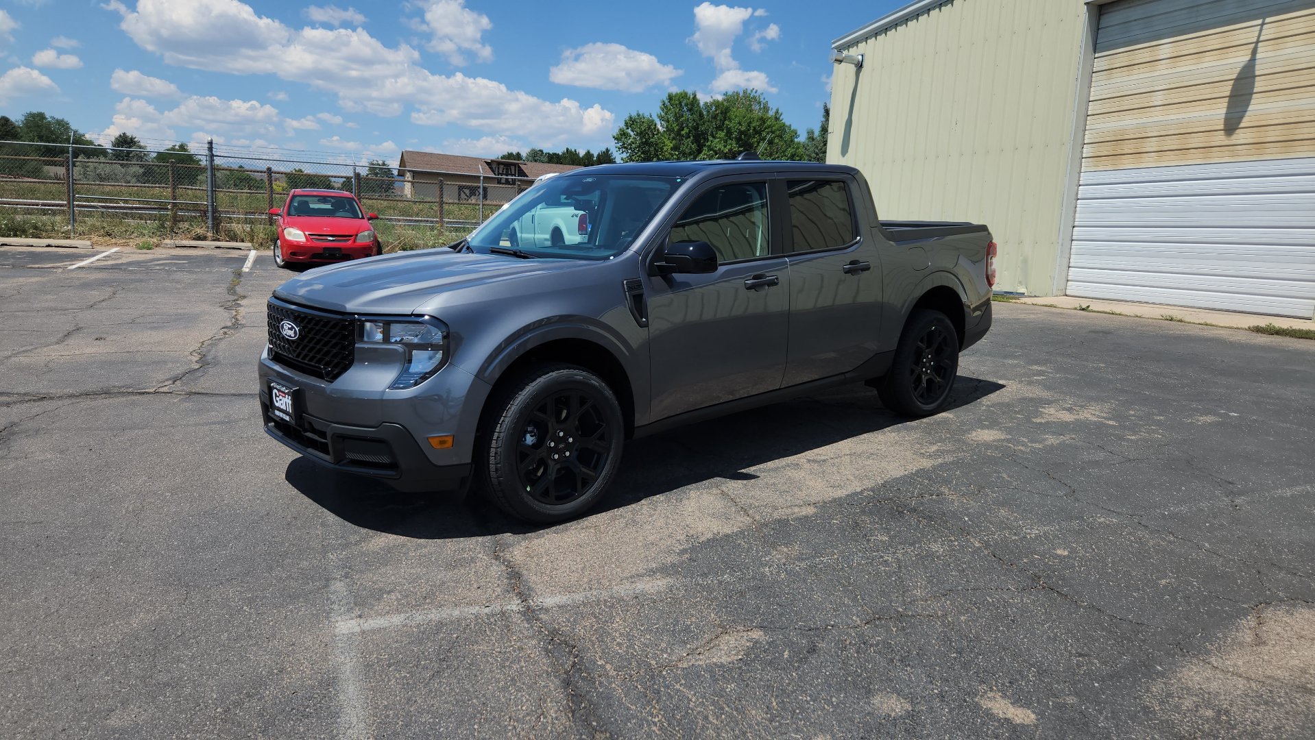 New 2026 Carbonized Gray Metallic Ford XLT image 3