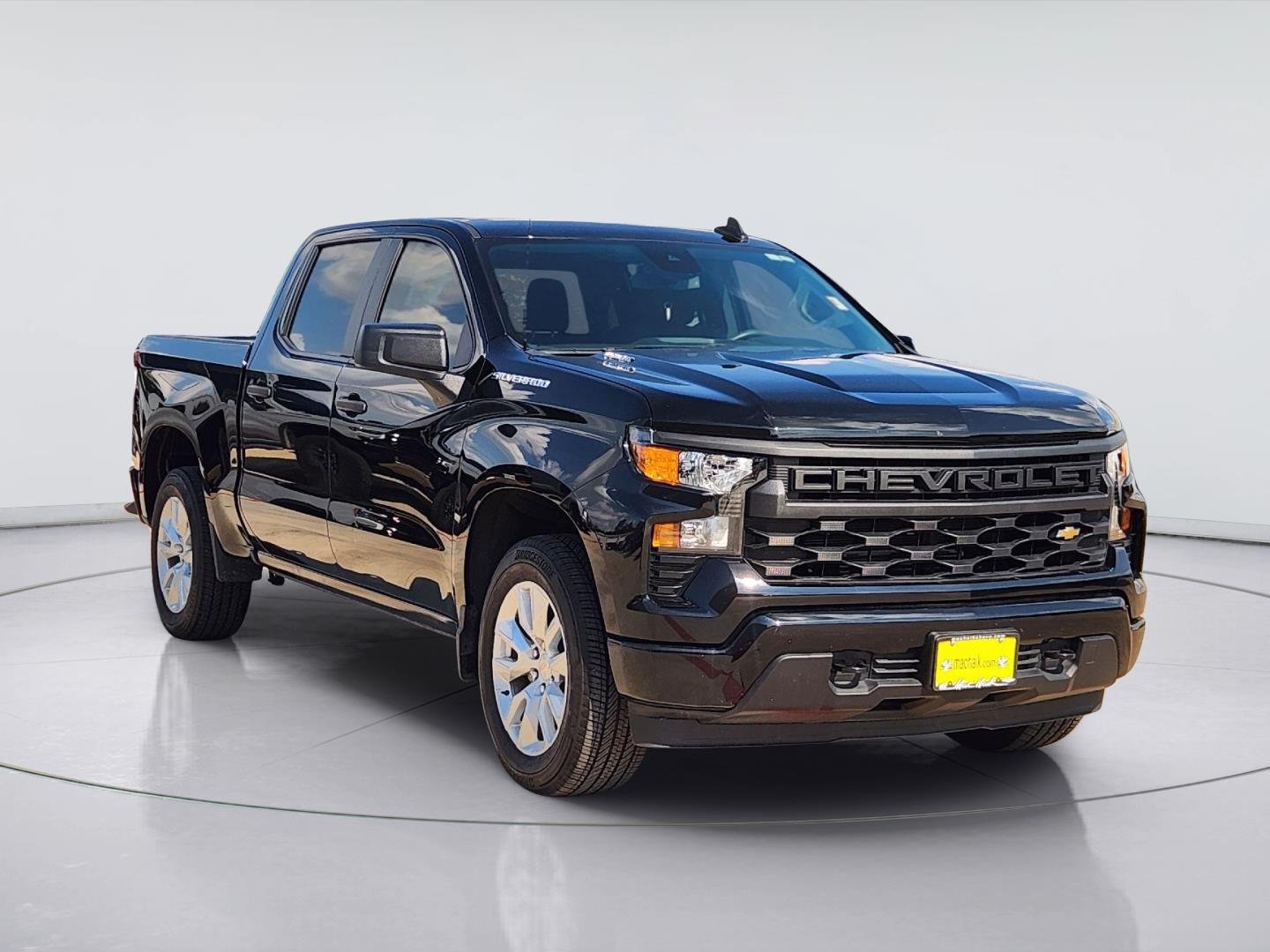Certified Used 2025 Black Chevrolet Custom image 3