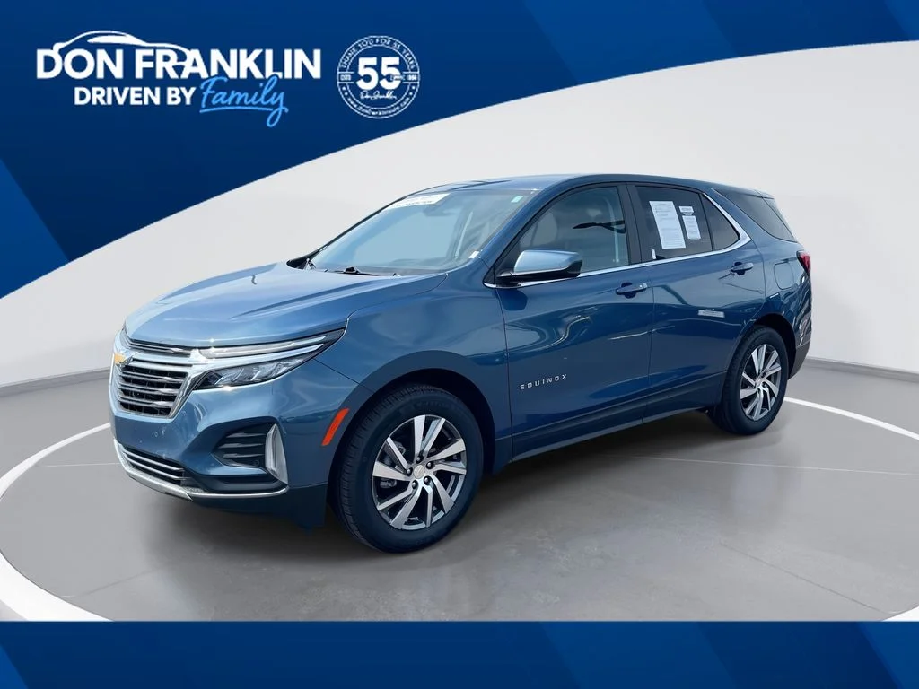 Used 2024 Blue Chevrolet LT image 1