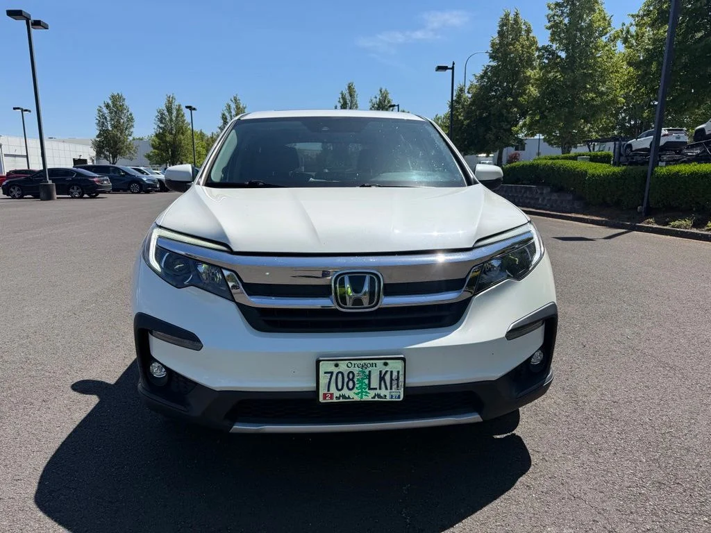 Used 2019 White Diamond Pearl Honda EX-L image 2