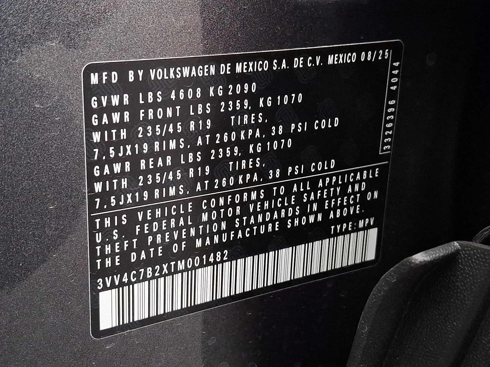 New 2026 Platinum Gray Metallic - 2R2R Volkswagen SEL image 11