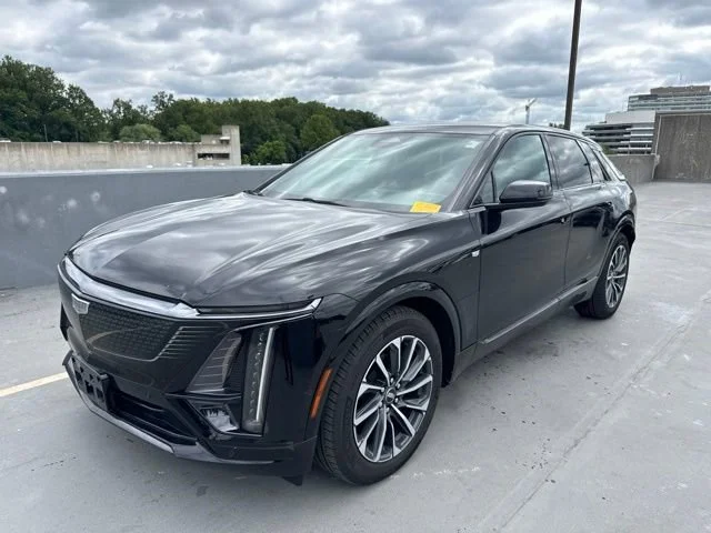 Certified Used 2024 Stellar Black Metallic Cadillac Sport 2 image 2