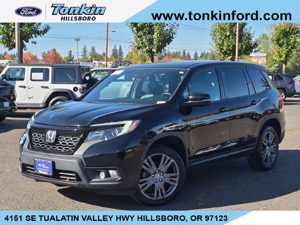 Certified Used 2019 Black Honda EX-L image 1