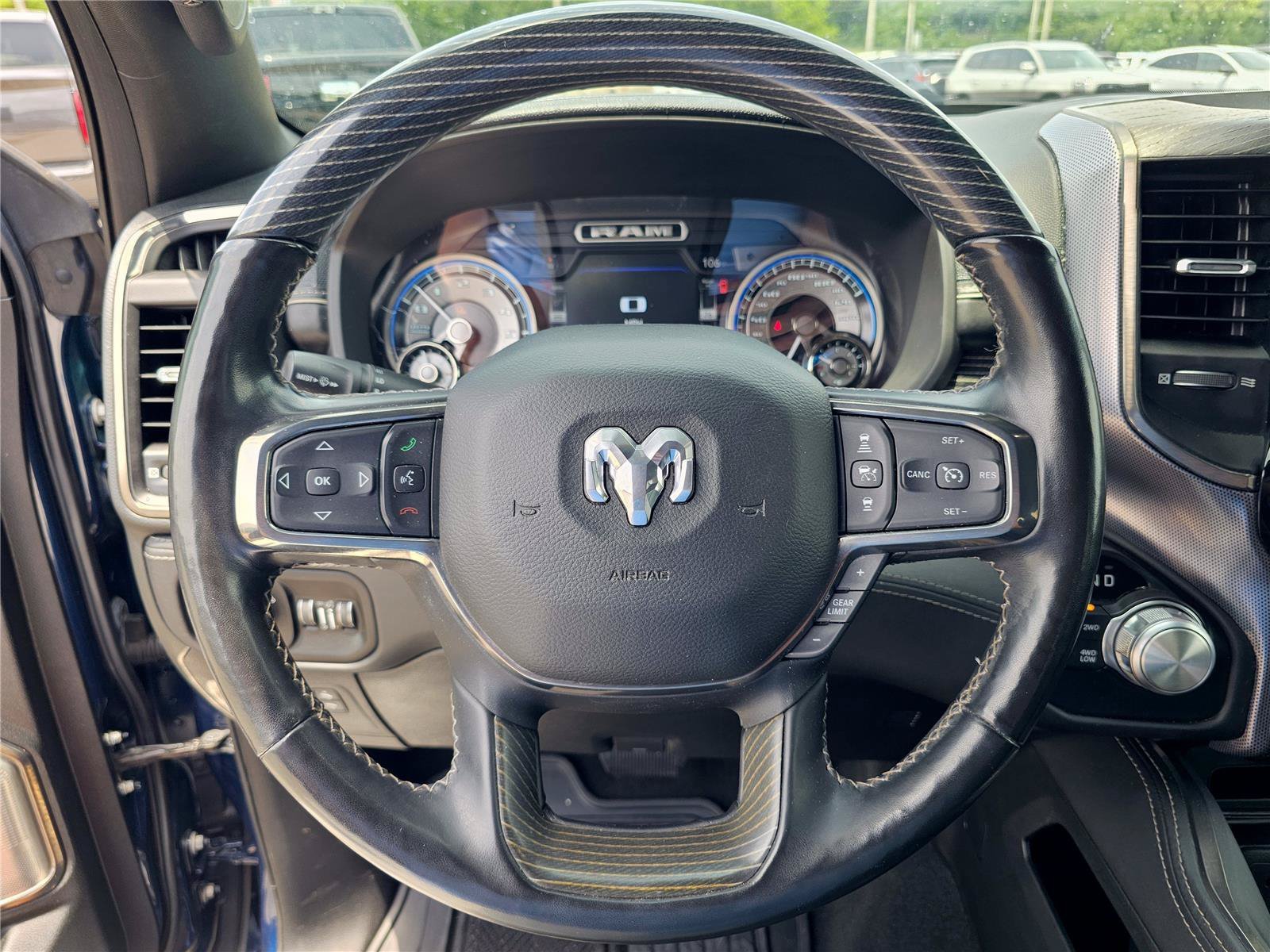 Used 2020 Patriot Blue Pearlcoat Ram Limited image 21