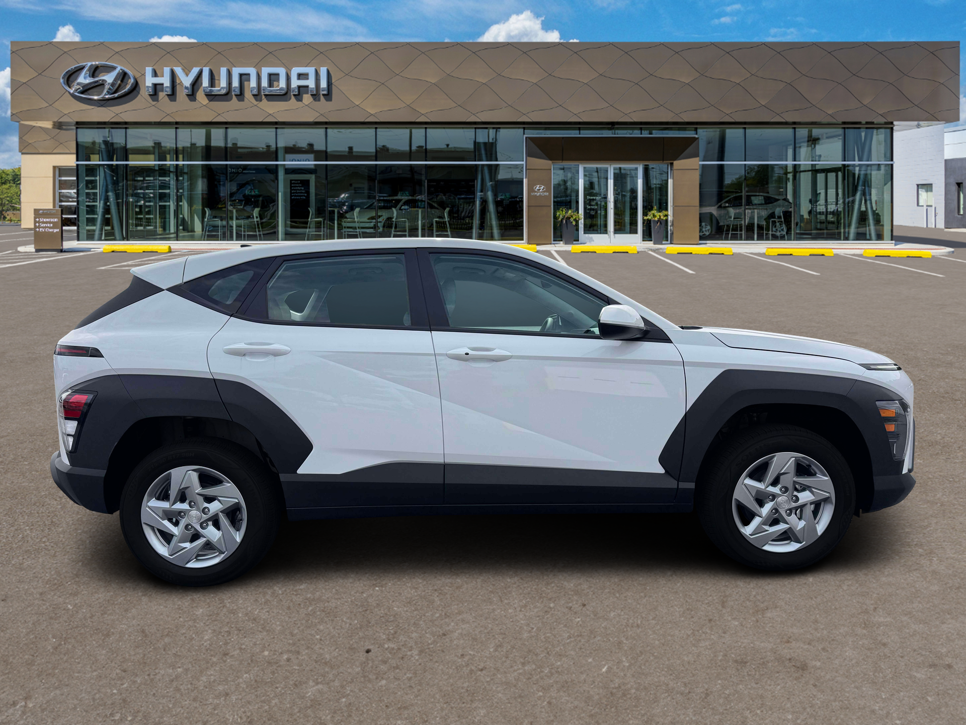 New 2027 Atlas White Hyundai SE AWD image 9