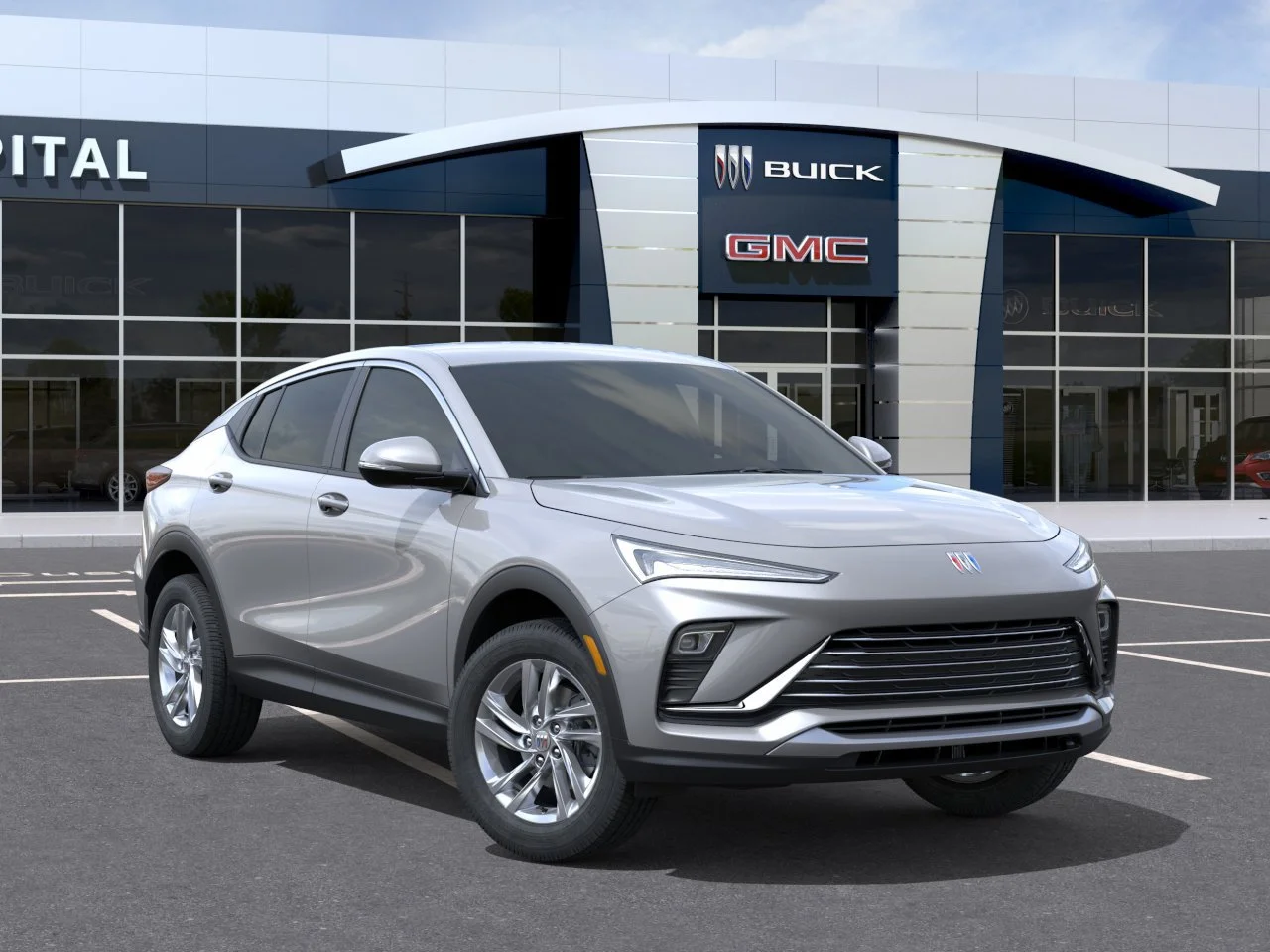 New 2026 Moonstone Grey Metallic Buick Preferred image 7
