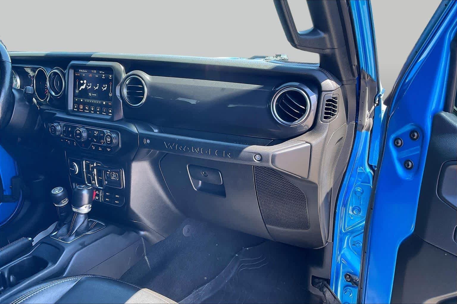 Used 2022 Hydro Blue Pearlcoat Jeep Unlimited Rubicon 392 image 17