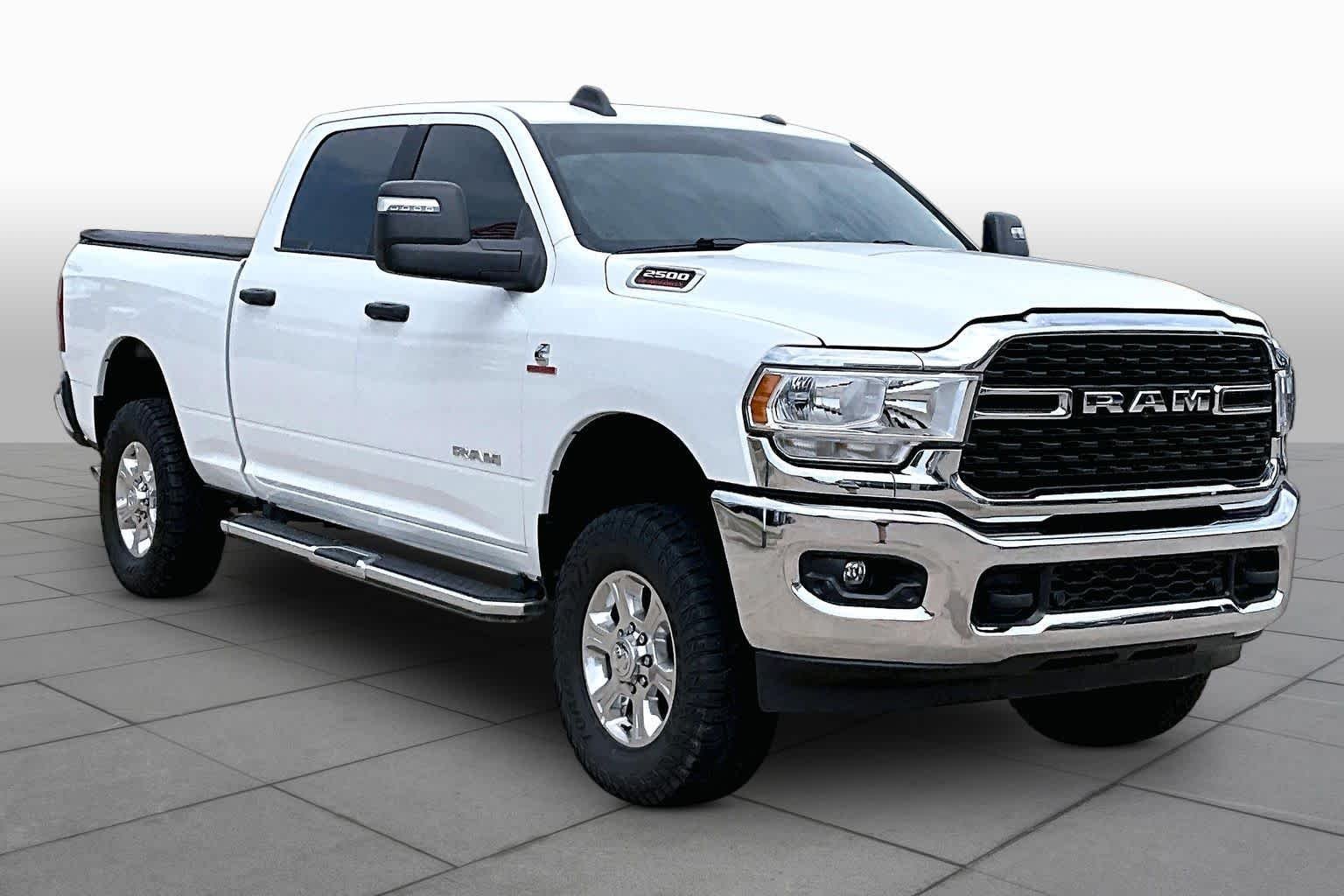 Used 2024 Bright White Clearcoat Ram Big Horn image 2