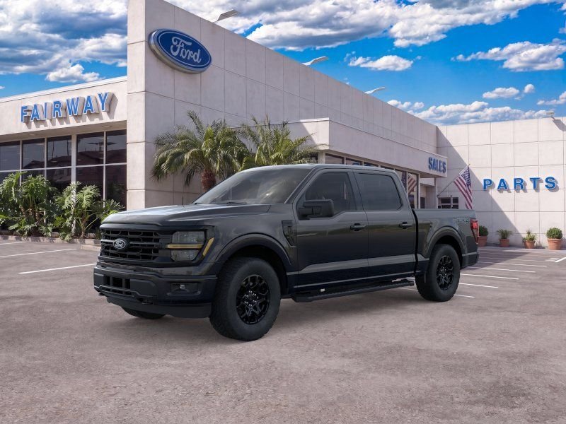 New 2026 Agate Black Metallic Ford XLT image 1