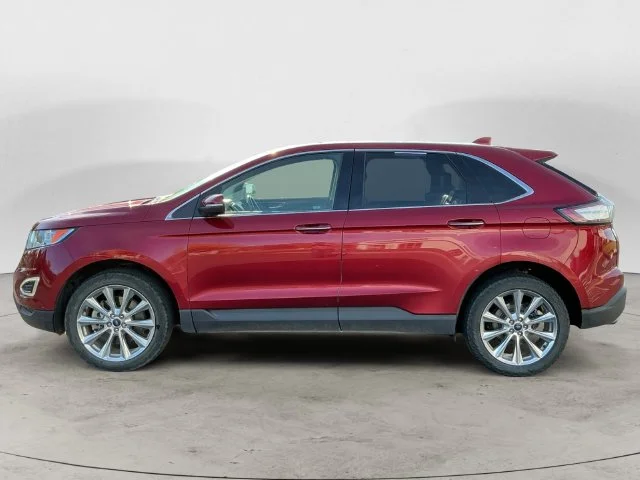 Used 2017 Ruby Red Metallic Ford Titanium image 8