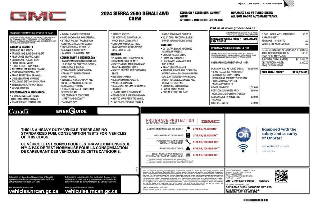 Certified Used 2024 White GMC Denali image 4