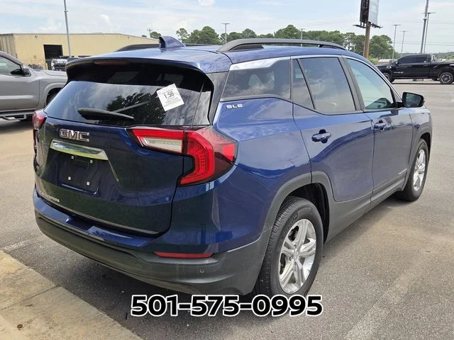 Used 2022 Blue GMC SLE image 5