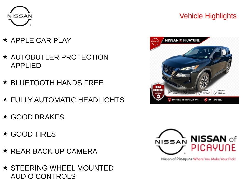Used 2023 Black Nissan SV image 11